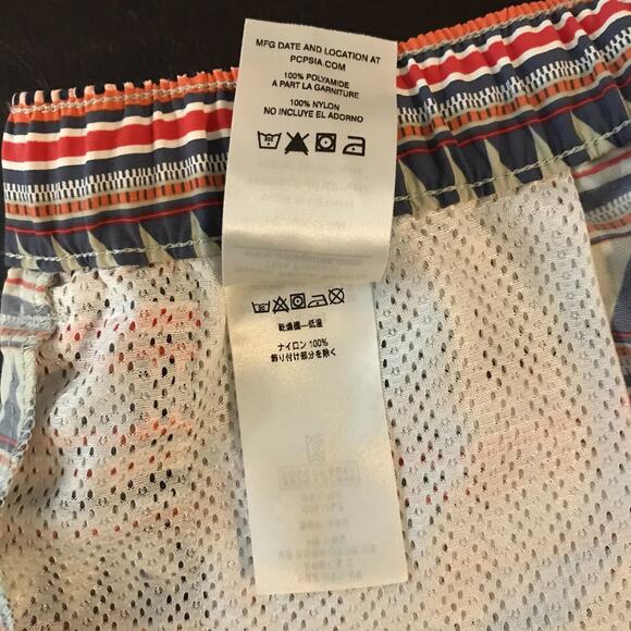 Patagonia Women's Barely Baggies Shorts in Belay Stripe: Desert Sage - Size Med - Picture 11 of 11